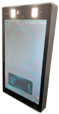 termoscanner per rilevazione temperatura e mascherina controllo accessi 